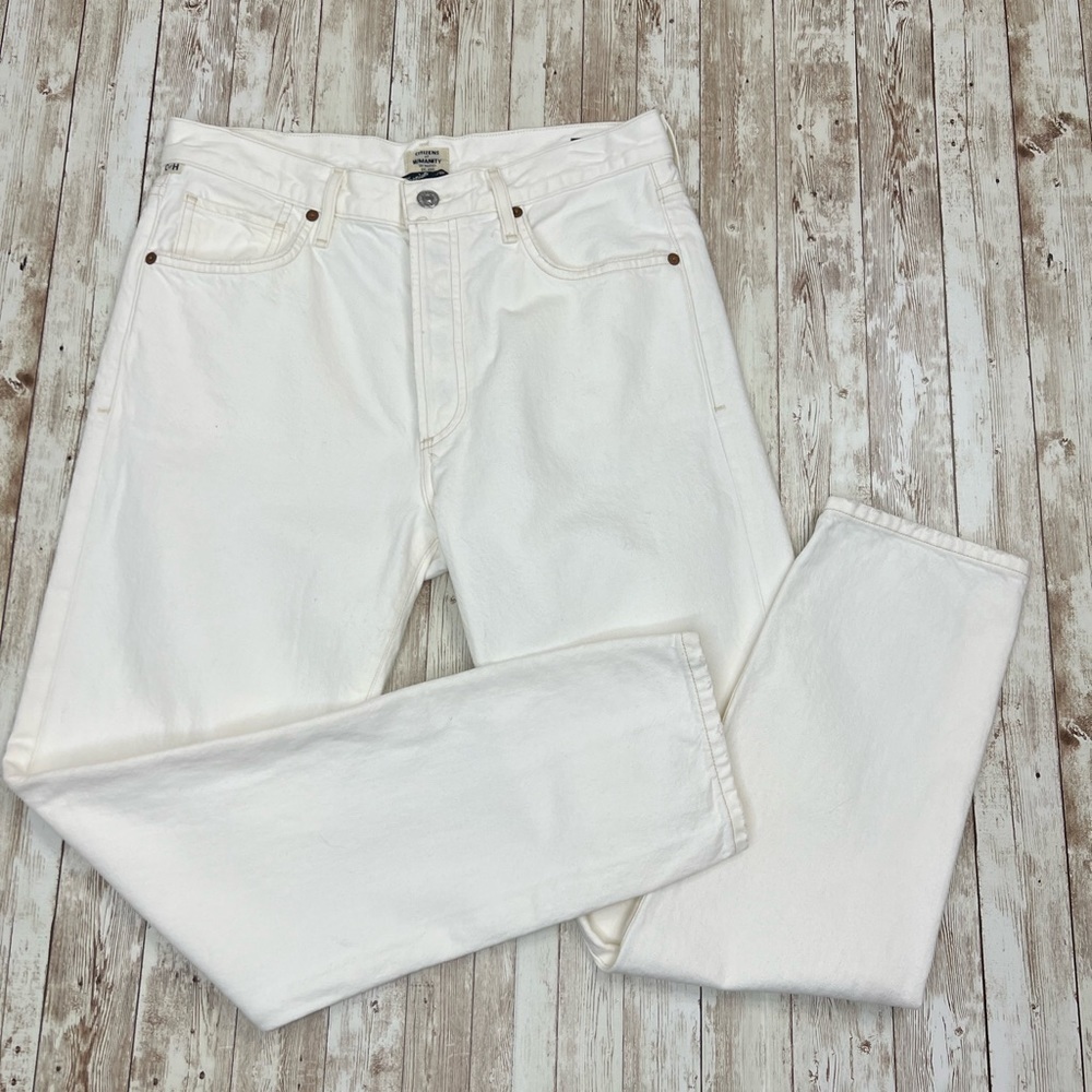 Citizens of Humanity Lyia High Rise Straight Leg Jean in Fresco